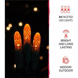 Haunted Hill Farm Mini Pumpkin LED Halloween Light Set, Indoor/Outdoor (Set of 3) thumbnail 6