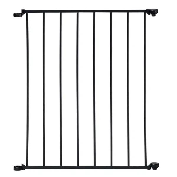 KidCo 24 in. Extension for Auto Close Configure or Hearth Gate, Black