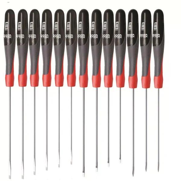 URREA 13-Piece Phillips, Flat Tip, and Trilateral Screwdriver Set