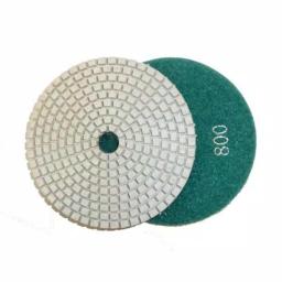 Toolocity JHX 5 in. Dry/Wet Diamond Polishing Pad Set with Semi-Rigid Back Holder for Concrete and Granite thumbnail 8