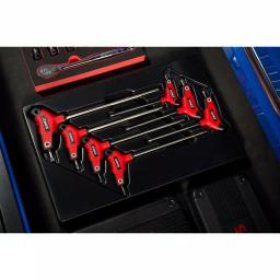 SUNEX TOOLS Sunex 7-Piece Star Hex Key T-Handle Set, Double Tip Multi-Material thumbnail 4