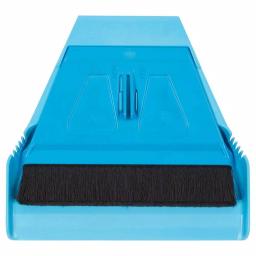 WISP miniWISP 6 in. Blue Whisk Broom and 7 in. Plastic Dustpan Set with Electrostatic Bristle Seal Technology thumbnail 2