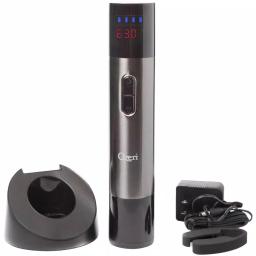 Ozeri Maestro Electric Wine Opener with Infrared Thermometer, Stainless Steel thumbnail 4