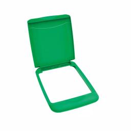 Rev-A-Shelf 35 Qt. Waste and Recycling Container Lid, Green thumbnail 1