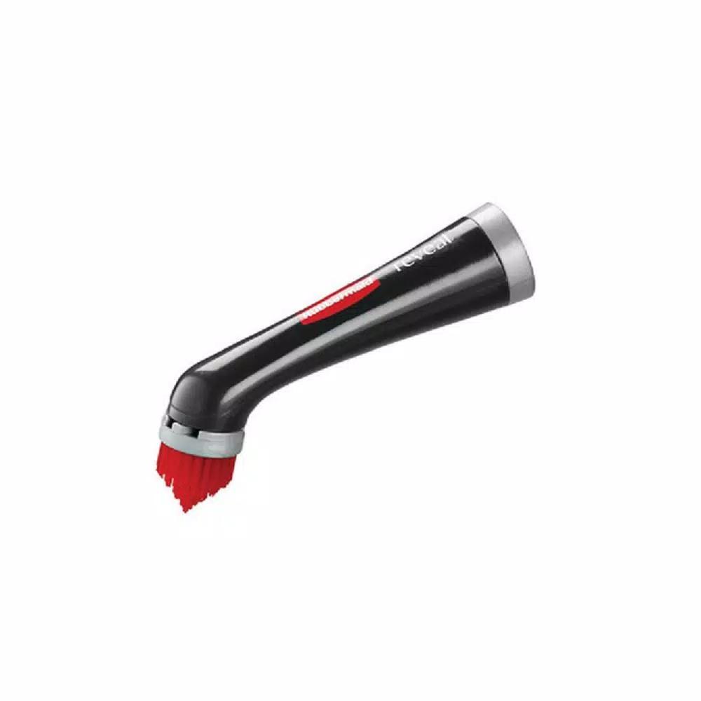 Rubbermaid Quickie Power Scrubber Electric Cleaning Brush for Grout, Tile, and Hard-to-Reach Corners