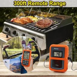 ThermoPro TP20 Wireless Digital Meat Thermometer with Dual Probes for BBQ Smoker Grill and Oven thumbnail 6