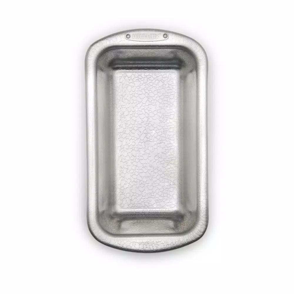 Doughmakers 8.5 x 4.5 in. Heavy Duty 16 Gauge Aluminum Loaf Pan with Patented Pebble Pattern