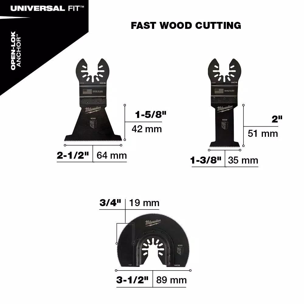 Milwaukee OPEN-LOK 29-Piece Oscillating Multi-Tool Blade & Sandpaper Variety Pack
