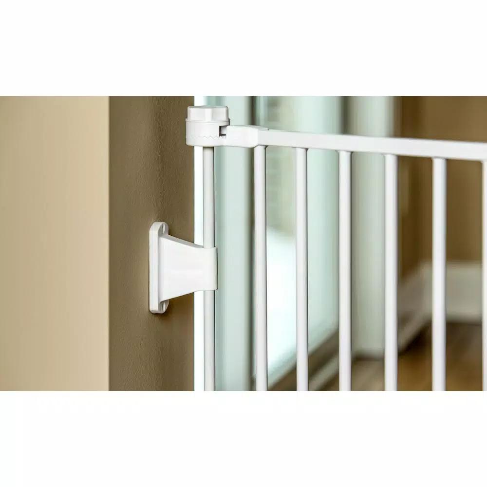 Regalo 28" 4-in-1 Configurable Metal Safety Gate and Play Yard, Super Wide Hardware Mount