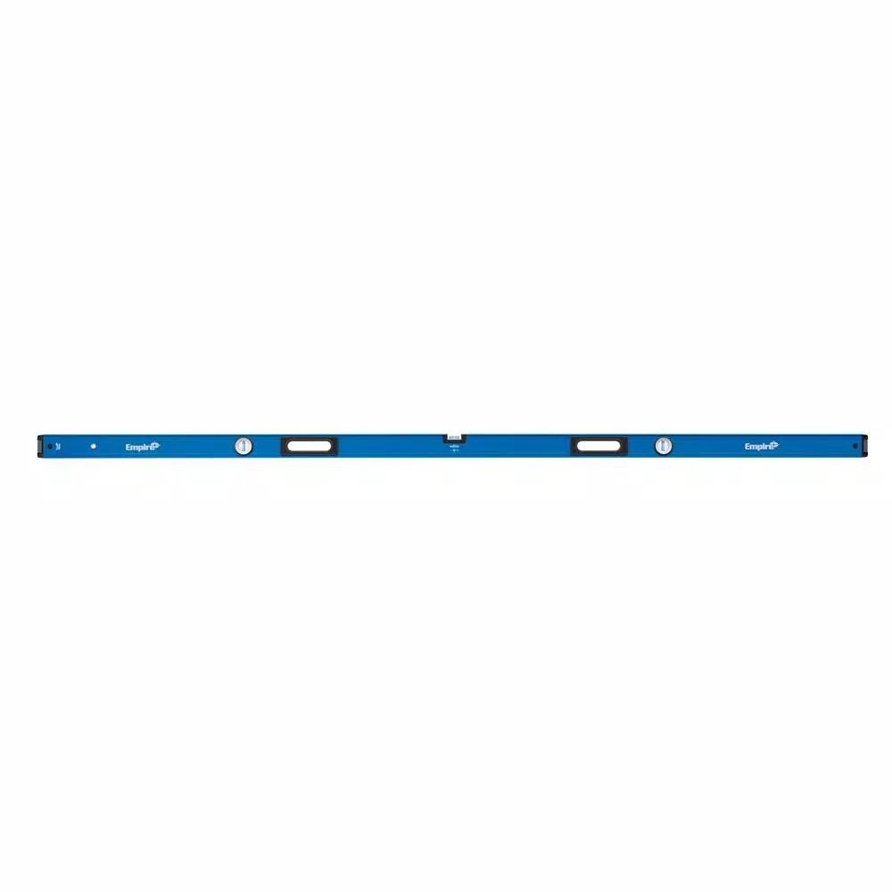 Empire e75 Series True Blue 96 in. Box Level and 12 in. Magnetic Tool Box Level Set
