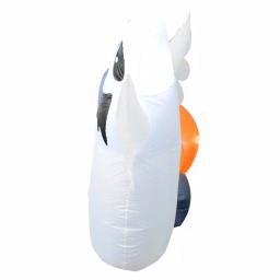 ALEKO's 5.5 ft. Pre-Lit Halloween Inflatable Ghost and Jack-o'-lantern RIP Trio thumbnail 4
