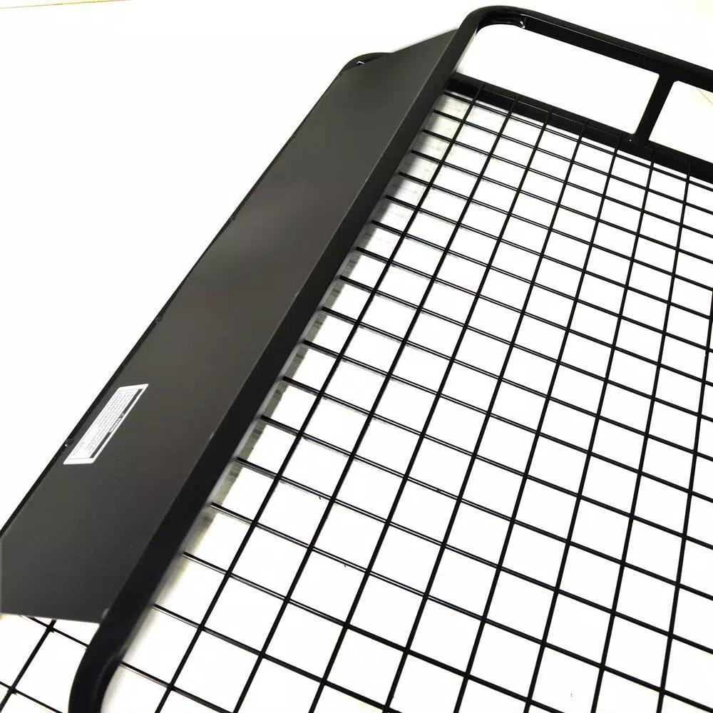 Max Load Heavy-Duty Steel Roof Cargo Basket with Wind Fairing, 165 lbs. Capacity
