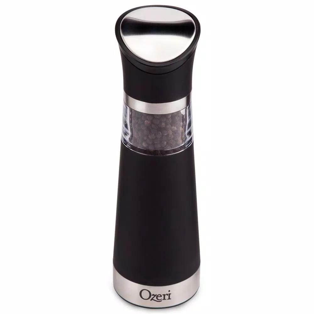 Ozeri Graviti Pro Electric Salt and Pepper Grinder Set, BPA-Free Ceramic Mills