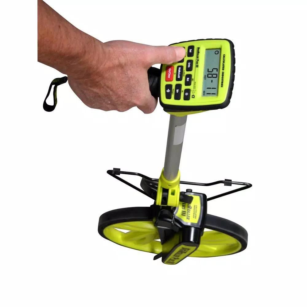 Calculated Industries DigiRoller Plus III 12.5 in. Digital Measuring Wheel