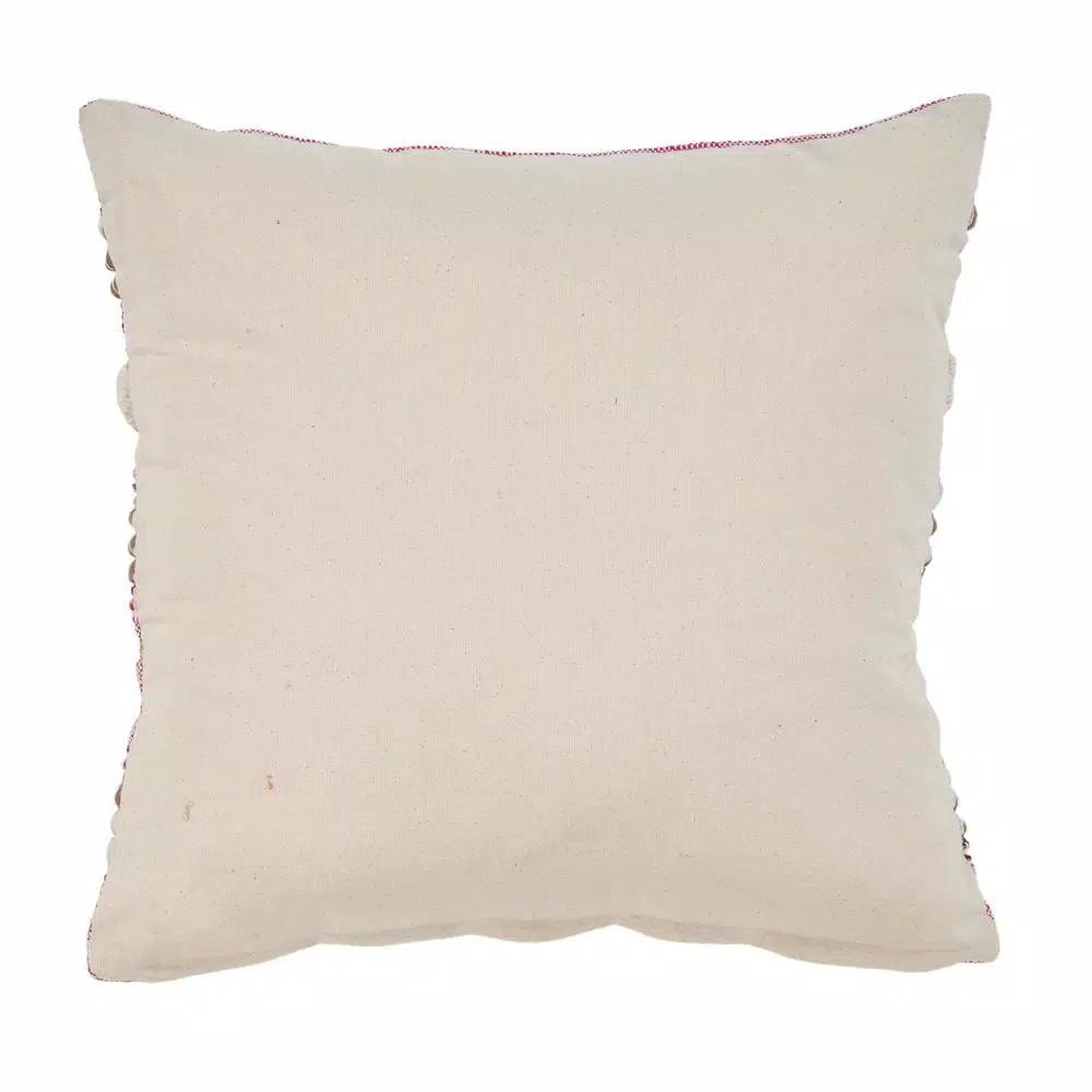 LR Resources Eclectic Pink Striped Hypoallergenic Throw Pillow, 18 x 18 in.