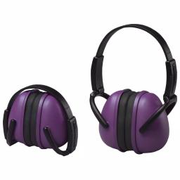 ERB 239 Foldable Ear Muffs, 23 dB NRR, Purple thumbnail 1