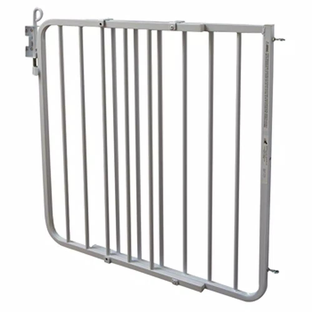 Cardinal Gates Auto-Lock Metal Safety Gate, 26 to 40 inch Wide, White