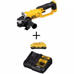 DEWALT 20V MAX Cordless 4-1/2 in. to 5 in. Angle Grinder Kit with 4.0 Ah Battery and Charger thumbnail 1