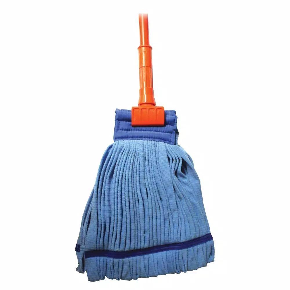 Genuine Joe Microfiber Tube Wet Mop with 60 in. Gripper Handle