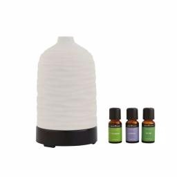 Airome Harmony 9.3 in. Ultrasonic Essential Oil Diffuser with Ceramic Sleeve thumbnail 2
