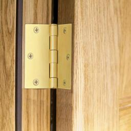 Design House 3.5 in. Square Corner Door Hinge, Satin Brass, 10-Pack thumbnail 4