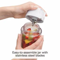 Hamilton Beach Go Sport 20 oz. Personal Blender, 3-Speed, White thumbnail 6