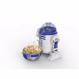 Uncanny Brands Star Wars R2-D2 Hot Air Popcorn Maker, 2 oz. Kernel Capacity, Blue/White thumbnail 4