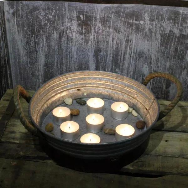 Stonebriar Collection Stonebriar Unscented White Tealight Candles, 300-Pack, Long Burning Paraffin