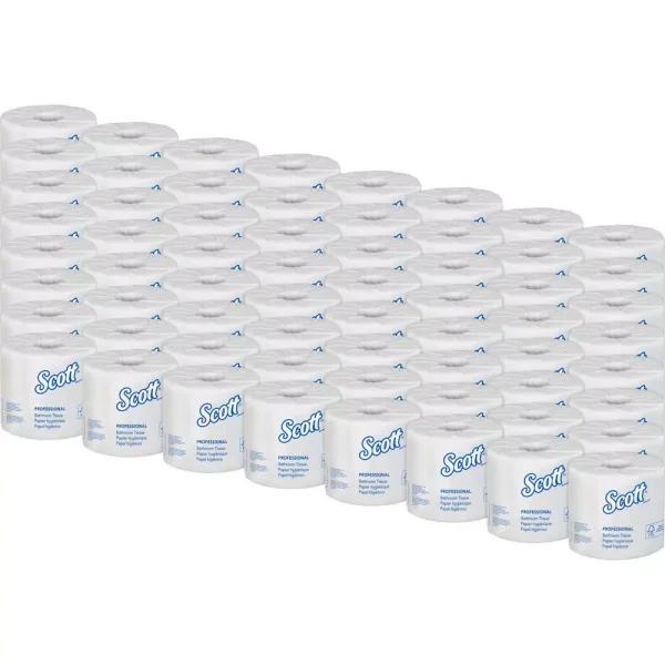 Scott Eco-Friendly 2-Ply Recycled Toilet Tissue, 506 Sheets per Roll, 80 Rolls per Carton
