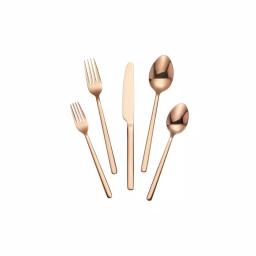 Home Decorators Collection Brenner 40-Piece Copper Finish 18/0 Stainless Steel Flatware Set, Service for 8 thumbnail 9