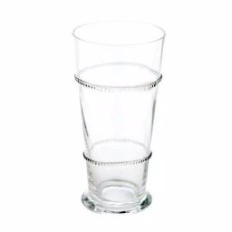 Abigails Lionshead 12 oz. Hand Blown Glass Tumbler Set, Set of 4, Clear thumbnail 1