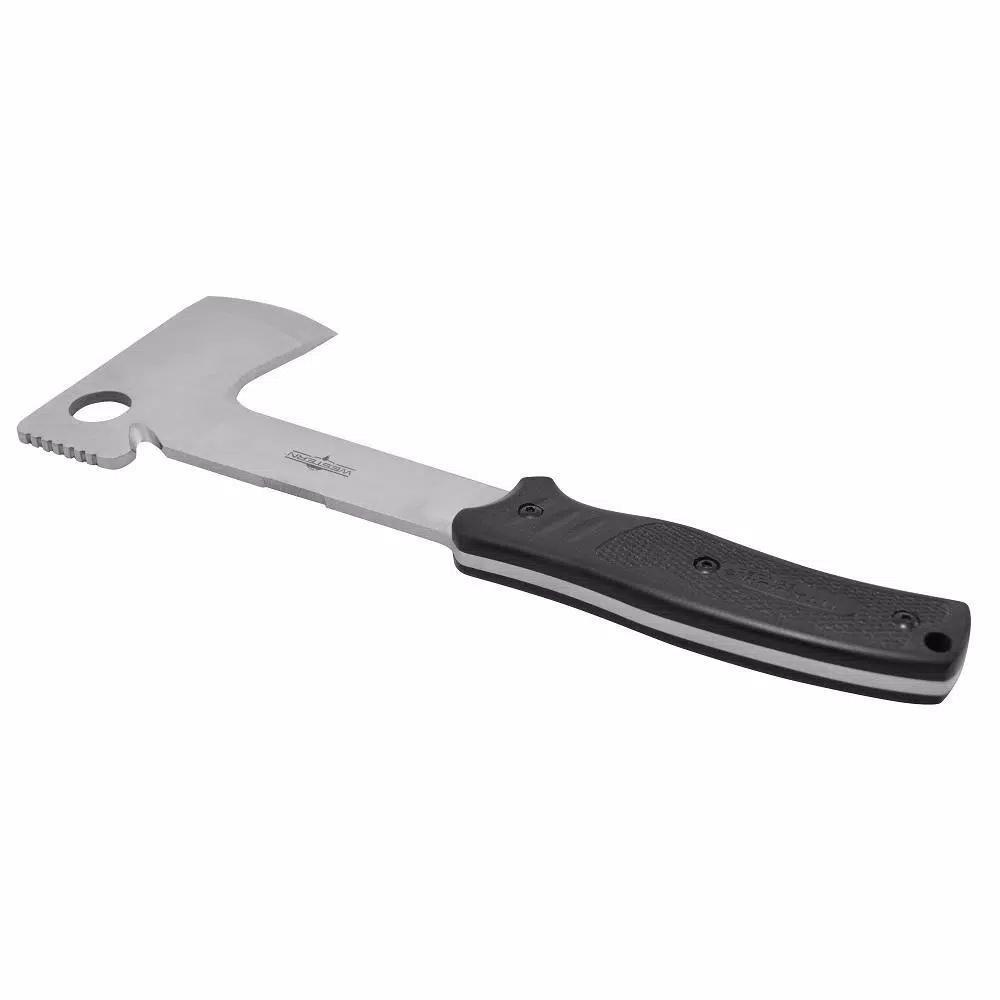WESTERN BlackRiver 11.5 in. Titanium Bonded Blade Hatchet with Fire Starter and Ballistic Nylon Sheath