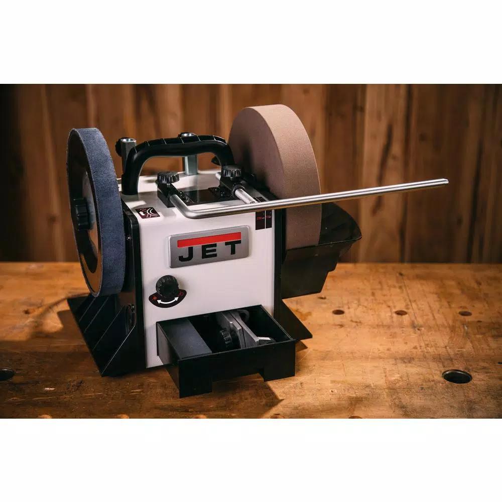 Jet Slow Speed Electric Wet Stone Wheel Sharpener with Variable Speed Control