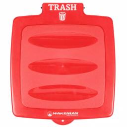 Wakeman Outdoors 13 Gal. Portable Red Trash Bag Holder for Camping and Outdoor Use thumbnail 2
