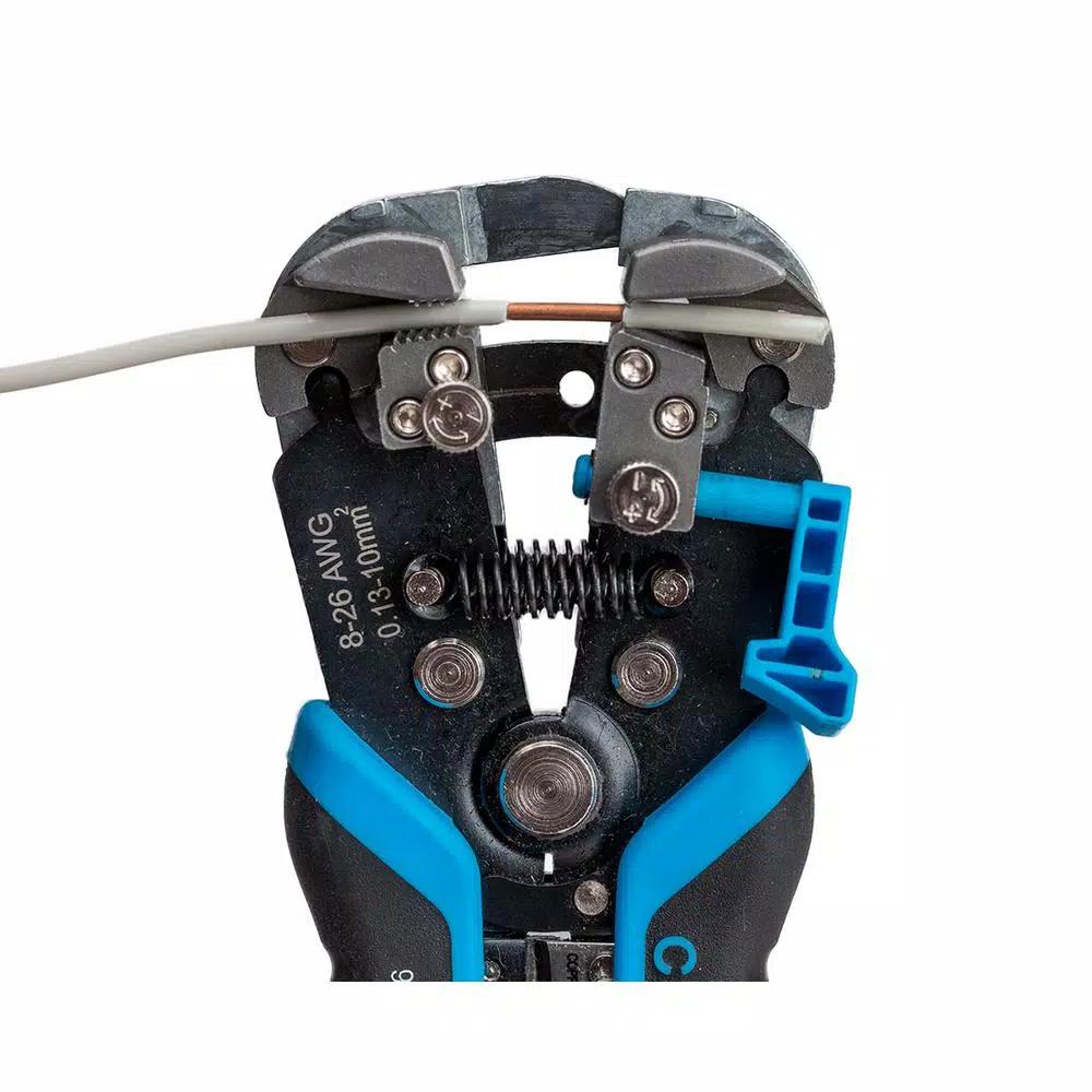 Jonard Tools WSC-826 3-in-1 Wire Stripper, Crimper, and Cutter (8-26 AWG)