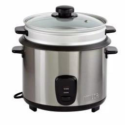 IMUSA 20-Cup Stainless Steel Rice Cooker with Non-Stick Interior and Steamer Insert thumbnail 5