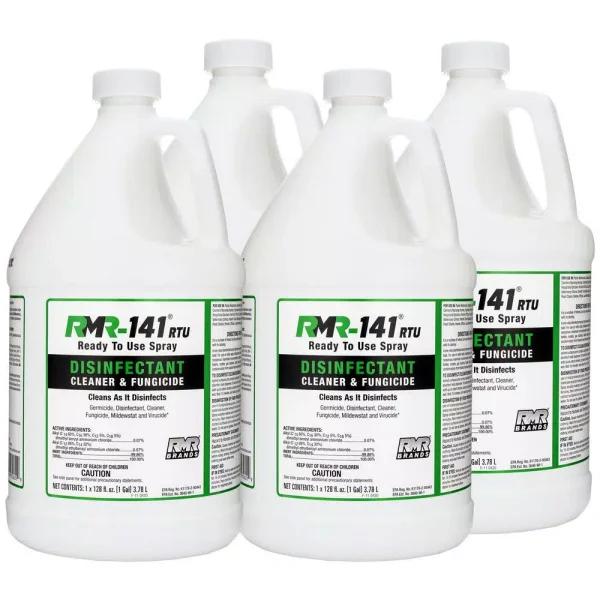 RMR BRANDS RMR-141 RTU Mold Killer and Disinfectant, 1 Gallon (4-Pack)