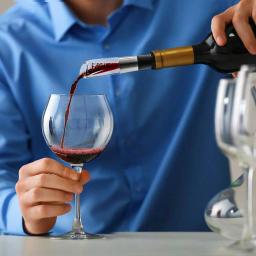 Ivation 3-Pack Clear Acrylic Wine Aerator and Preserver Set with Gift Box thumbnail 5