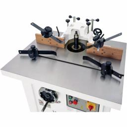 Shop Fox 5 HP Spindle Shaper with Cast-Iron Table and 4 Spindle Speeds thumbnail 3