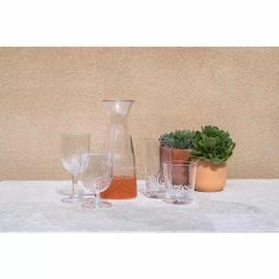 Unbranded Cabo Clear Acrylic Double Old Fashioned Glasses, 15.9 oz, Set of 6 thumbnail 4