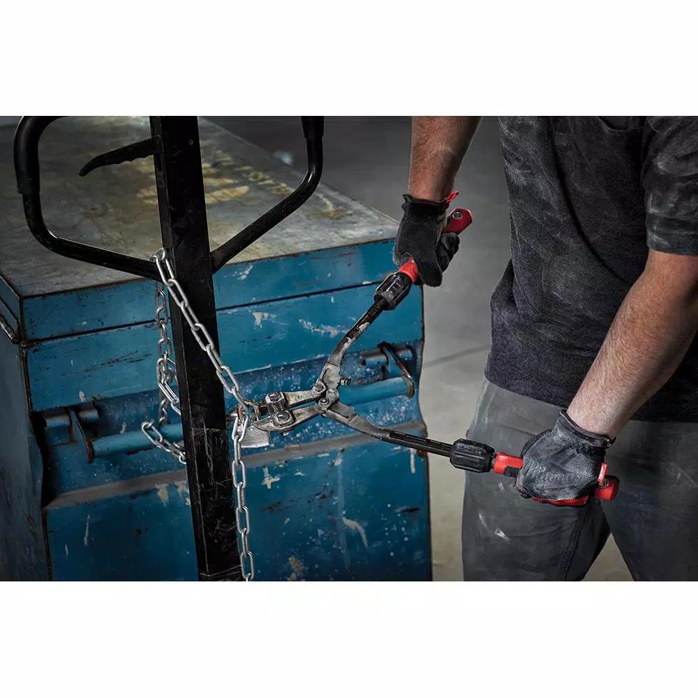 Milwaukee Adaptable Bolt Cutter Set with POWERMOVE Extendable Handles, 24 in. and 14 in.