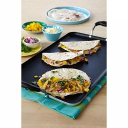IMUSA 26 in. Nonstick Double Burner Aluminum Griddle thumbnail 5