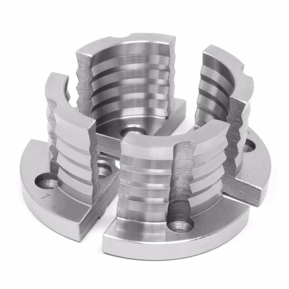 WEN 1.5 in. Double-Grooved Lathe Chuck Jaws for LA4374 3.75 in. 4-Jaw Chuck