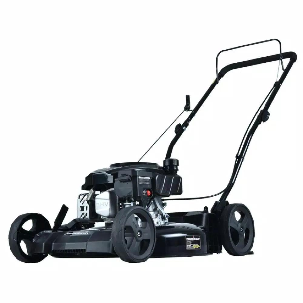 PowerSmart Power Smart 21 in. 170 cc Gas 2-in-1 Walk Behind Push Lawn Mower
