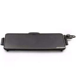 Presto SlimLine 286 sq. in. Black Electric Griddle with Temperature Sensor and Non-Stick Surface thumbnail 1
