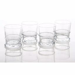 Abigails Lionshead Double Old-Fashioned Glass with Applied Rope Detail (Set of 4) thumbnail 1