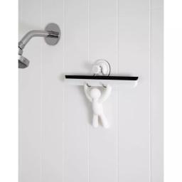 Umbra Buddy Shower Squeegee with Suction Cup, White thumbnail 5