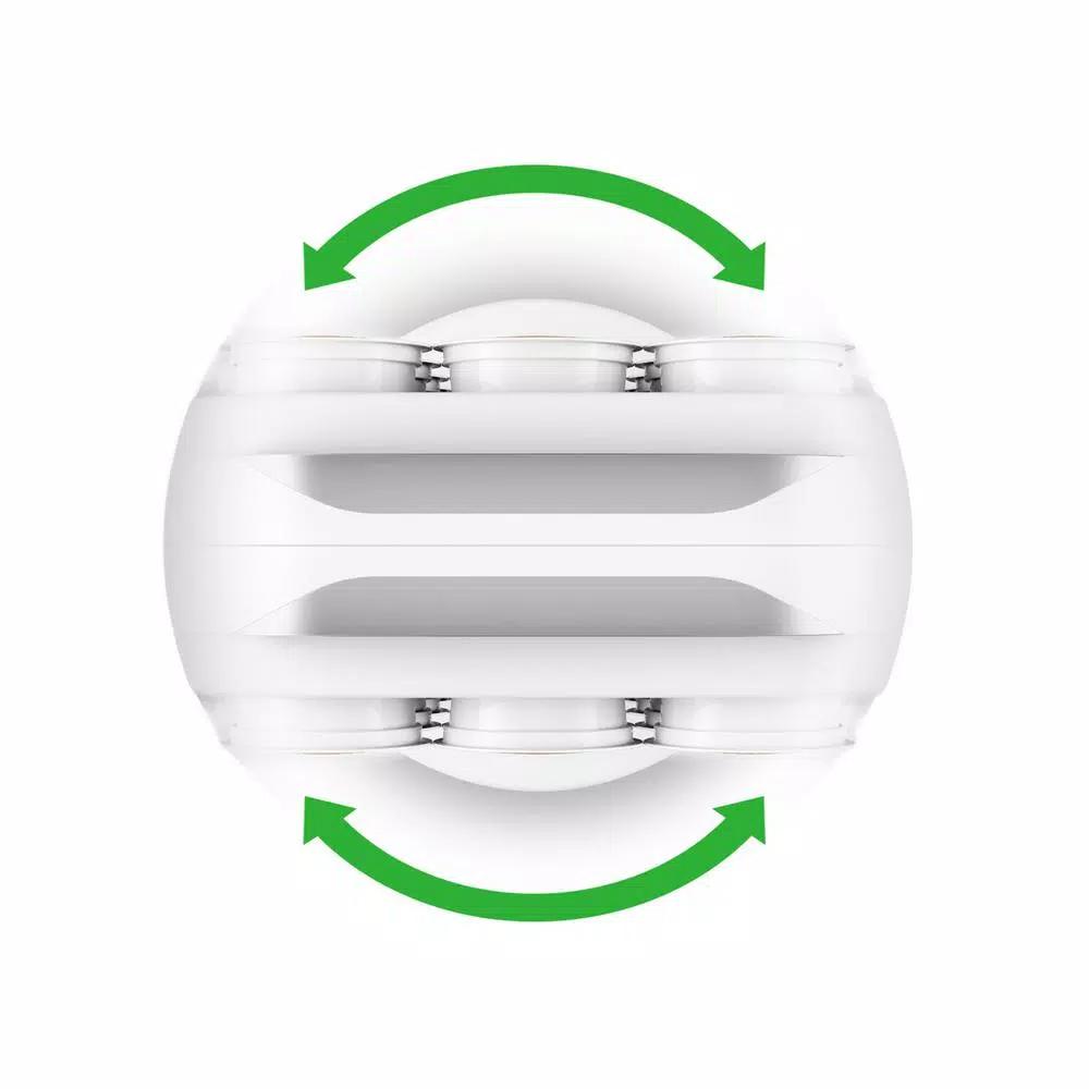 Mind Reader Apollo 30-Capacity White K-Cup Storage and Coffee Pod Carousel for Keurig