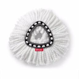 O-Cedar EasyWring Spin Mop Microfiber Refill, White thumbnail 1