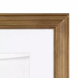 Kate and Laurel Bordeaux Natural Wood Gallery Wall Frame and Shelf Set, 10-Piece Rustic Decor Kit thumbnail 5